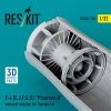 RESKIT RSU32-0196 F-4 (E, J, F, G, S) Phantom II exhaust nozzles for Tamiya kit (3D Printed) 1/32